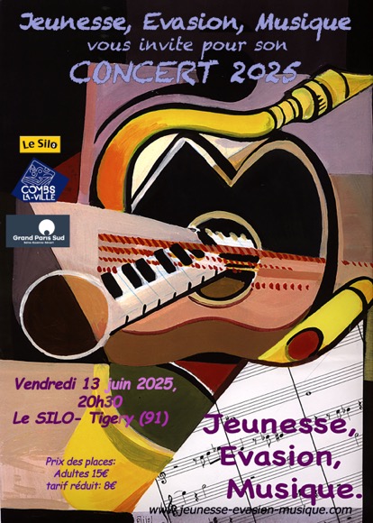Affiche Concert JEM 2025